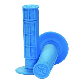 Poignées PRO TAPER Neon semi-gauffré - Bleu