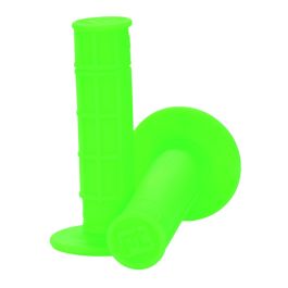 Poignées PRO TAPER Neon semi-gauffré - Vert fluo