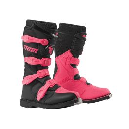 Bottes cross THOR Blitz XP - Femme - Noir / Rose - 5
