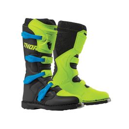 Bottes cross THOR Blitz XP - Adulte - Vert / Noir - 7