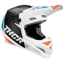 Casque cross THOR Sector Blade - Adulte - Blanc / Noir - XS