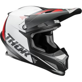 Casque cross THOR Sector Blade - Adulte - Gris / Blanc - XS