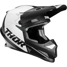Casque cross THOR Sector Blade - Adulte - Noir / Blanc - XS