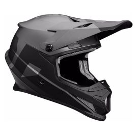 Casque cross THOR Sector Level - Adulte - Noir / Gris - S