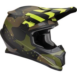 Casque cross THOR Sector Mosser - Adulte - Vert Camo - XS