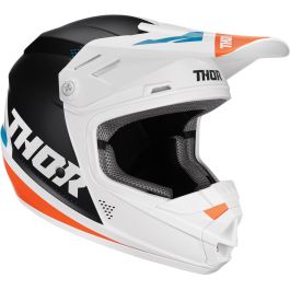 Casque cross THOR Sector Blade - Enfant - Blanc / Noir - S