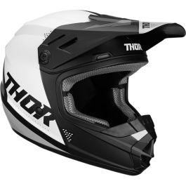 Casque cross THOR Sector Blade - Enfant - Noir / Blanc - S
