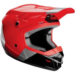 Casque cross THOR Sector Bomber MIPS - Enfant - Rouge / Gris - S