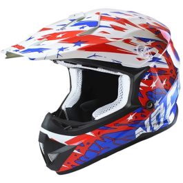 Casque cross NO END Cracked - Enfant - USA - S