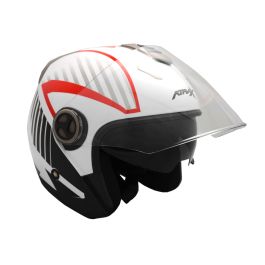 Casque jet ATRAX Airspeed - Blanc - L