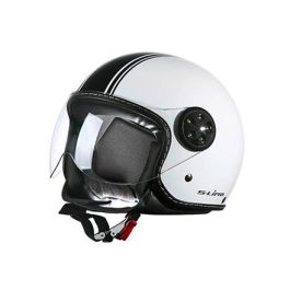 Casque jet S-LINE S720 Luxe City - Blanc / Noir - XS