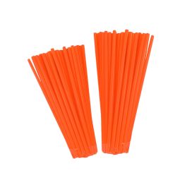 Couvres rayons NO END - 76 pièces - Orange Fluo