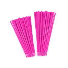Couvres rayons NO END - 76 pièces - Rose Fluo