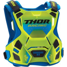 Pare-pierre cross THOR Guardian MX - Adulte - Vert Fluo - M/L