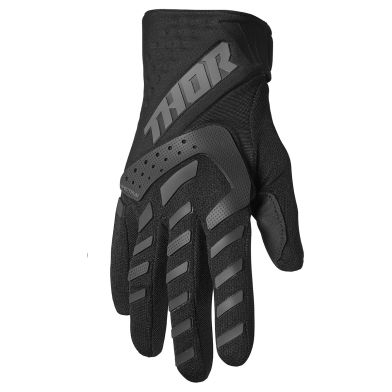 Gants cross adulte THOR 2022 Spectrum - Noir