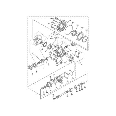 N°37 - Arbre de transmission arrière
