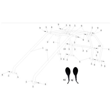 N°11 - Arceau - Noir
