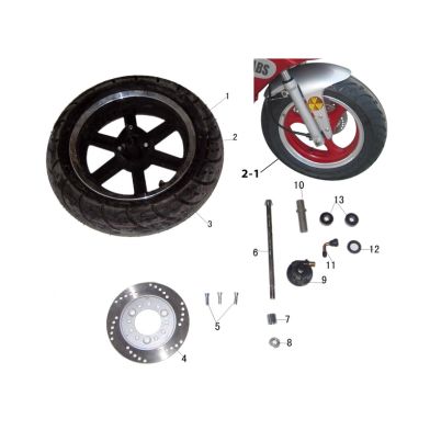 N°6 - Axe de roue