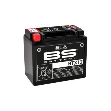 Batterie SLA BTX12 / YTX12-BS - BS BATTERY