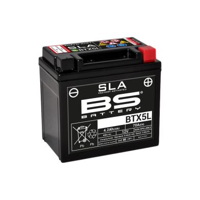 Batterie SLA BTX5L / YTX5L-BS - BS BATTERY
