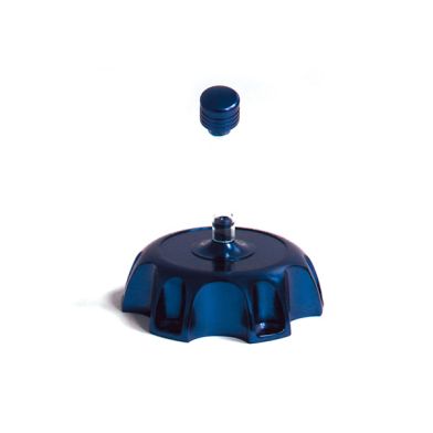 Bouchon de réservoir alu - Bleu