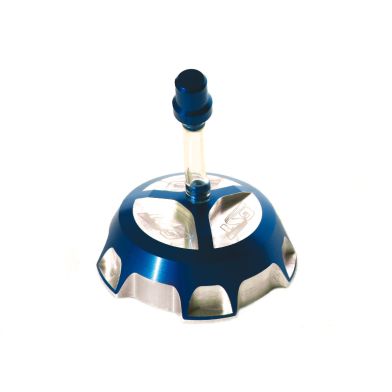 Bouchon de réservoir CNC GUNSHOT - Bleu