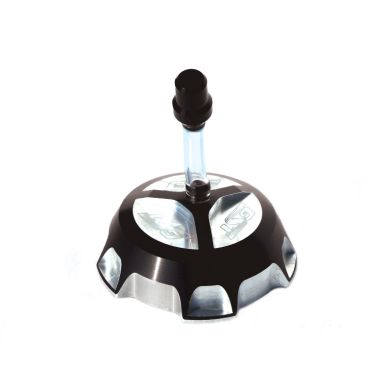 Bouchon de réservoir CNC GUNSHOT - Noir