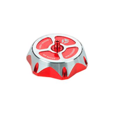 Bouchon de réservoir alu YCF - Rouge