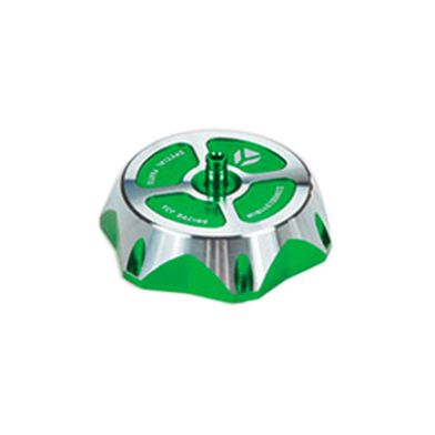 Bouchon de réservoir alu YCF - Vert