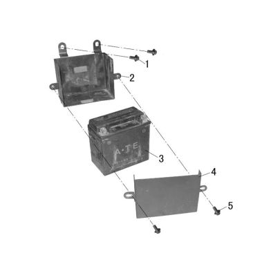 N°2 - Compartiment de batterie