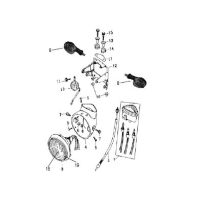 N°1 - Compteur - 125cc