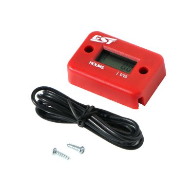 Compteur horaire - Rouge