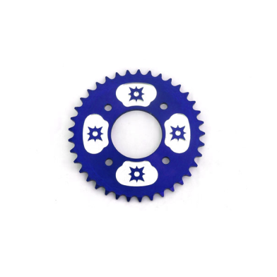 Couronne #420 - 58mm - 37 Dents - Alu - Bleu