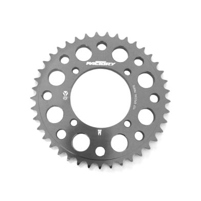 Couronne #420 - 76mm - 45 Dents - Alu - YCF - Silver