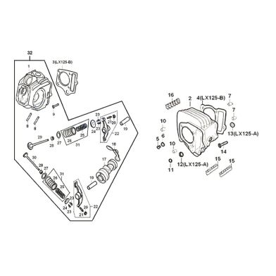 N°22 - Culbuteur - 125cc