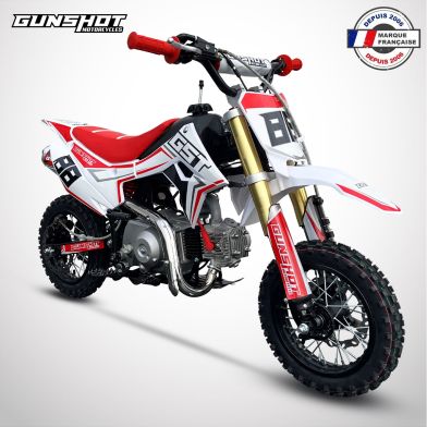 Dirt Bike GUNSHOT 88 - Blanc - 2025