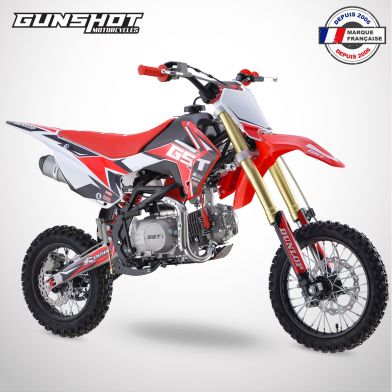 Dirt Bike GUNSHOT 140 FX - 14/12 - Rouge - 2025