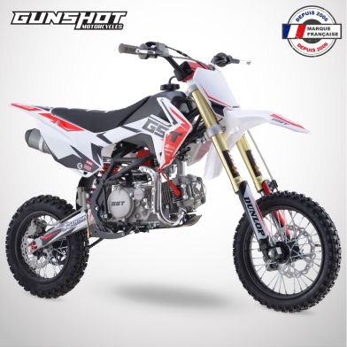 Dirt Bike GUNSHOT 150 FX - 14/12 - Blanc - 2025