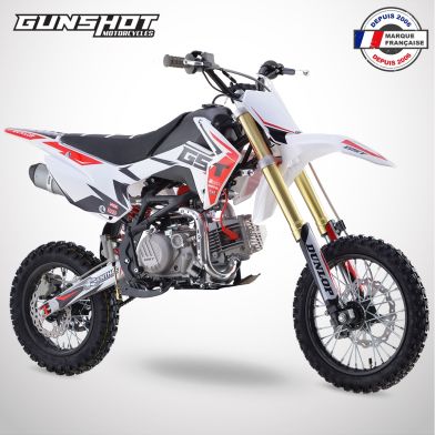 Dirt Bike GUNSHOT 190 FX - 14/12 - Blanc - 2025