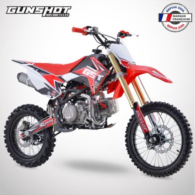 Dirt Bike GUNSHOT 190 FX - 17/14 - Rouge - 2025