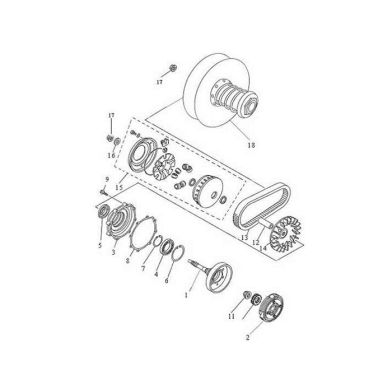 N°17 - Ecrou 16 mm