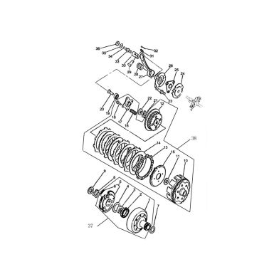 N°37 - Embrayage centrifuge