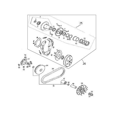 N°26 - Embrayage complet