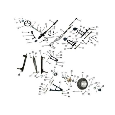 N°41 - Bouchon de triangle avant