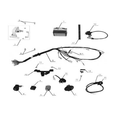 N°9 - Faisceau électrique