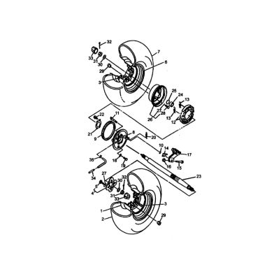 N°8 - Flasque de tambour