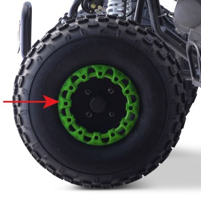 Frette de jante 8" - Vert