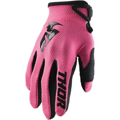 Gants cross femme THOR 2022 Sector - Rose