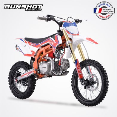 Dirt Bike GUNSHOT 140 ONE - 17/14 - Blanc - 2025