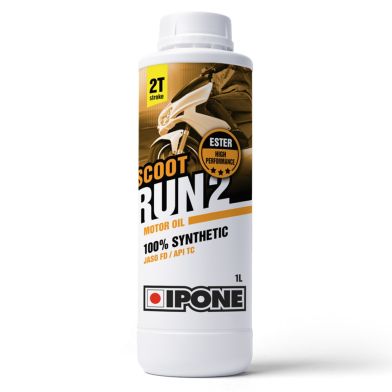 Huile IPONE Scoot Run 2 2T - 1 Litre